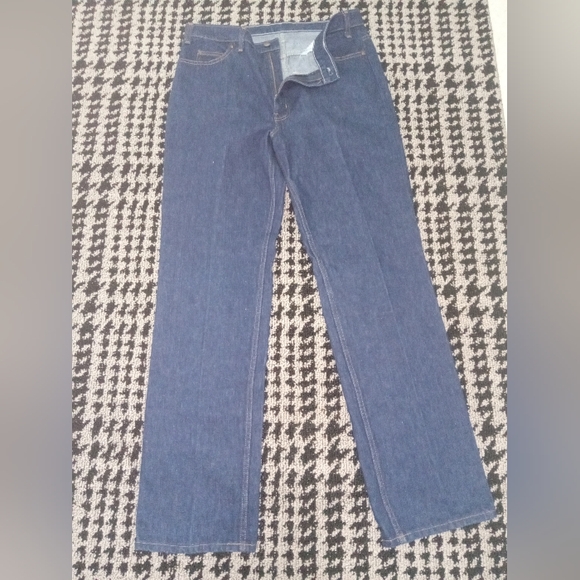 Vintage GWG Blue Denim Jeans Size 38x34 - Picture 3 of 4